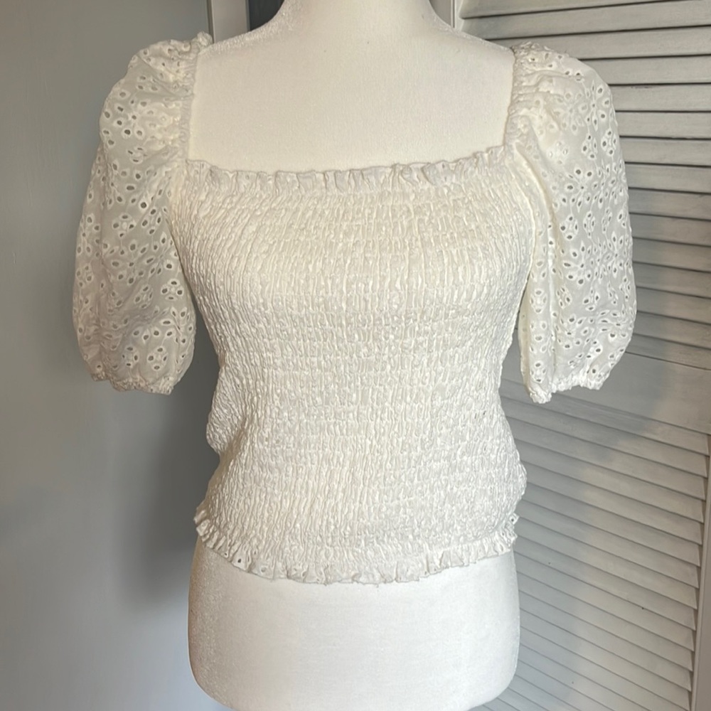 Apricot Brand White Blouse